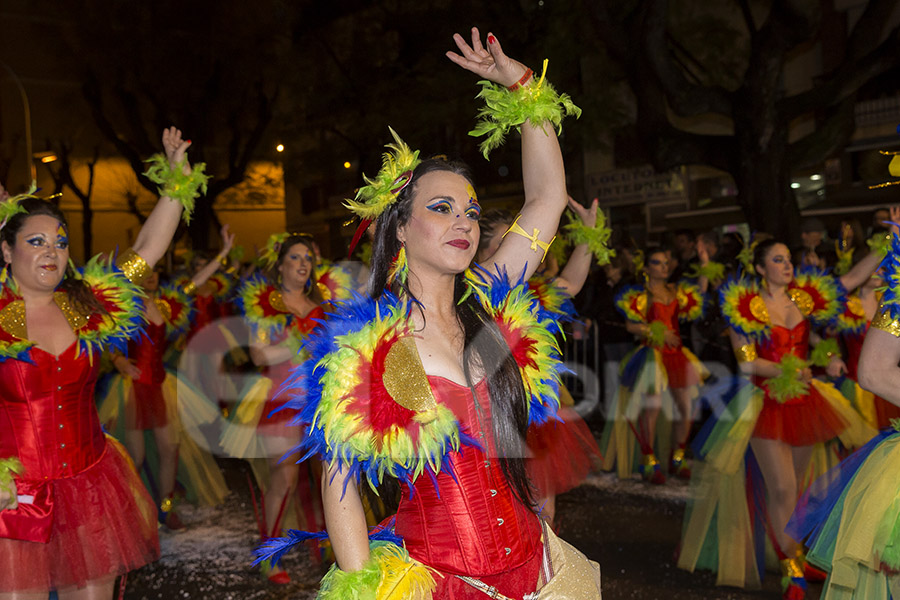 Rua del Carnaval de Les Roquetes del Garraf 2017